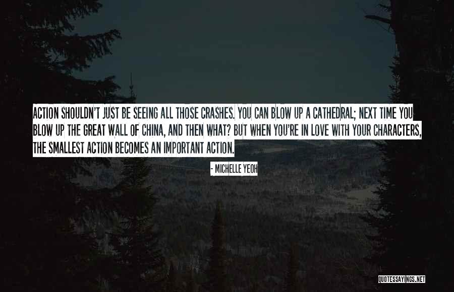 What Crashes Crashes Quotes By Michelle Yeoh What Crashes Crashes Quotes By Michelle Yeoh