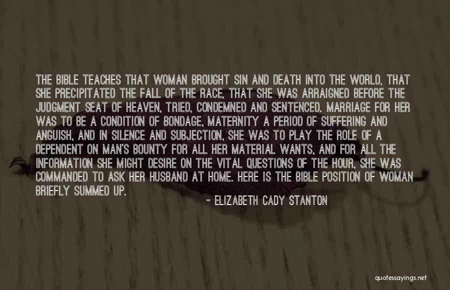 What Death Teaches Us Quotes By Elizabeth Cady Stanton What Death Teaches Us Quotes By Elizabeth Cady Stanton