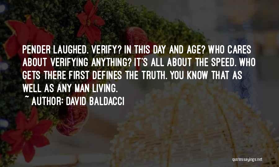 What Defines A Man Quotes By David Baldacci