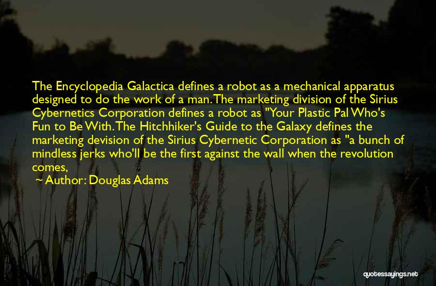 What Defines A Man Quotes By Douglas Adams