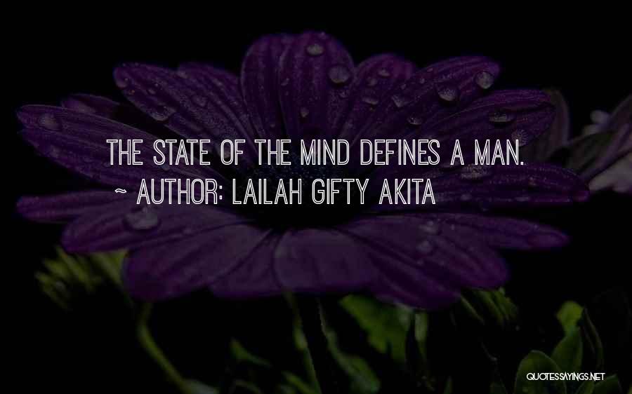 What Defines A Man Quotes By Lailah Gifty Akita