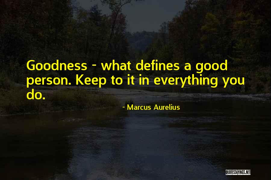 What Defines A Person Quotes By Marcus Aurelius
