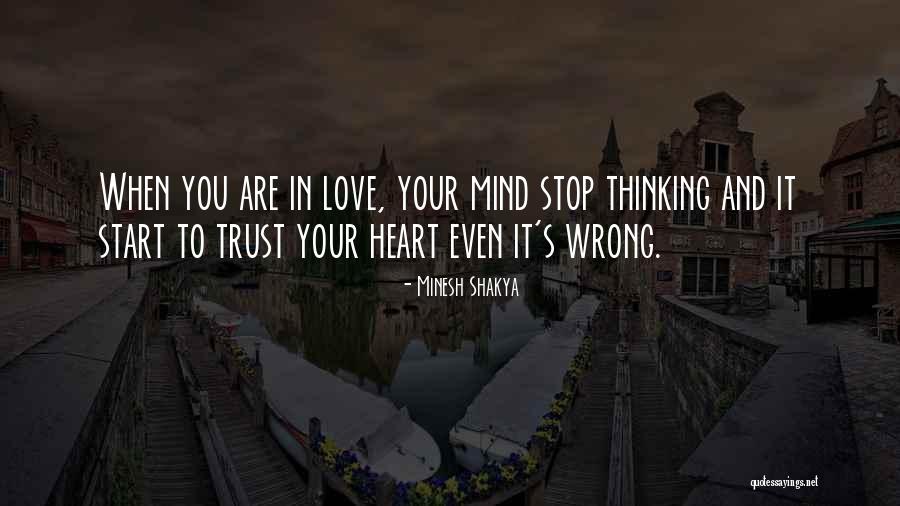 What Did I Do Wrong Love Quotes By Minesh Shakya