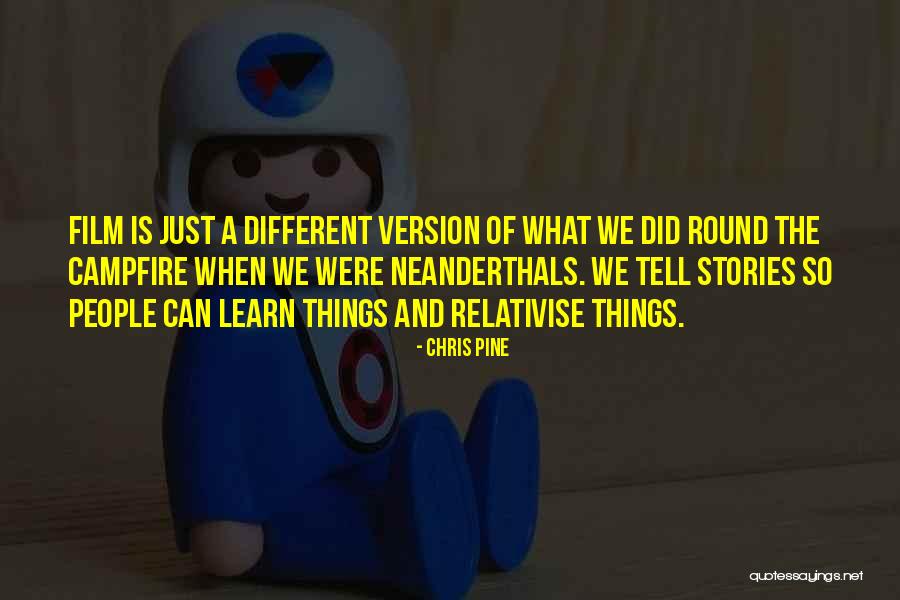 What Did We Learn Quotes By Chris Pine What Did We Learn Quotes By Chris Pine