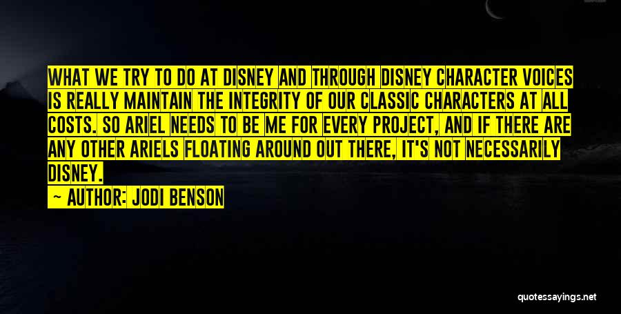 What Disney Quotes By Jodi Benson