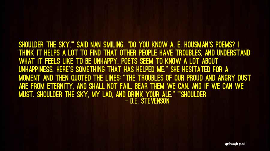 What Do You Think About Me Quotes By D.E. Stevenson What Do You Think About Me Quotes By D.E. Stevenson