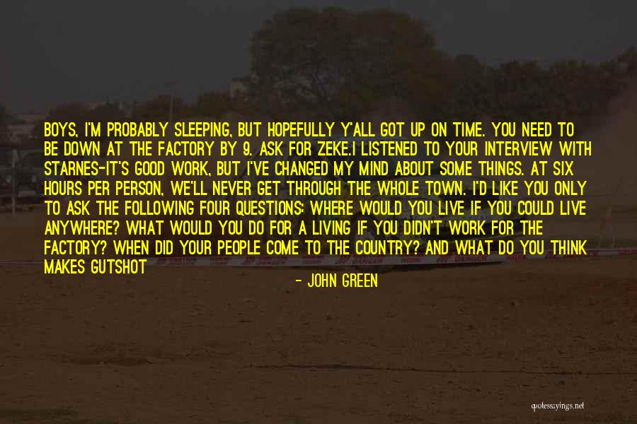 What Do You Think About Me Quotes By John Green What Do You Think About Me Quotes By John Green