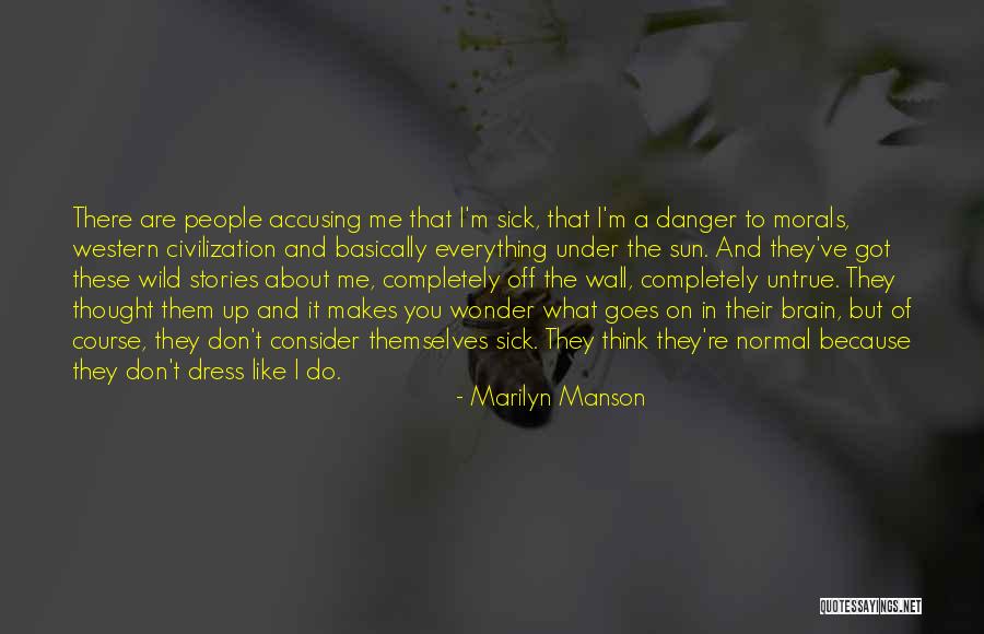 What Do You Think About Me Quotes By Marilyn Manson What Do You Think About Me Quotes By Marilyn Manson
