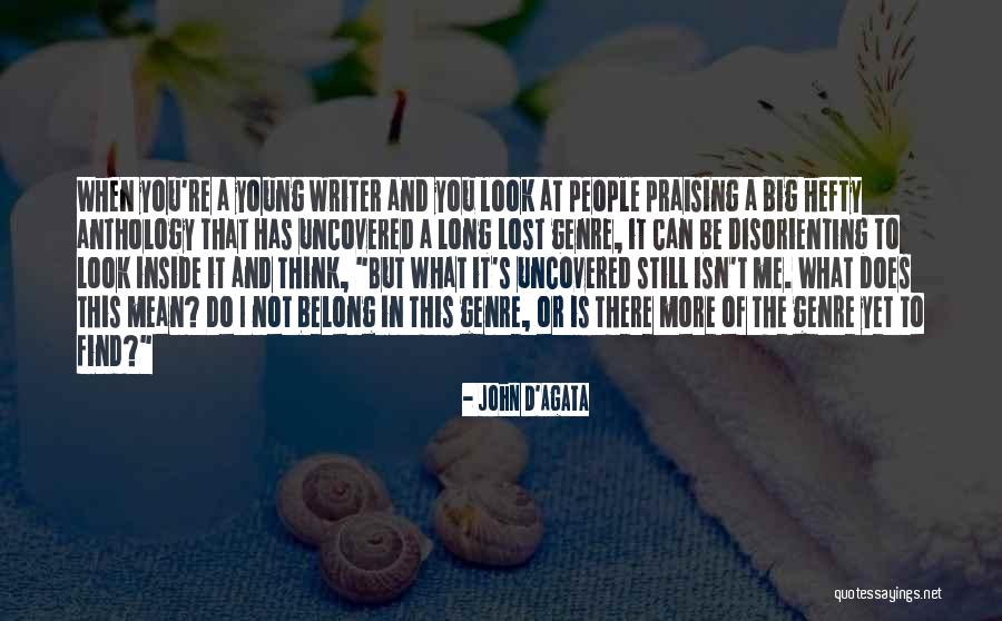 What Does A Writer Do Quotes By John D'Agata What Does A Writer Do Quotes By John D'Agata