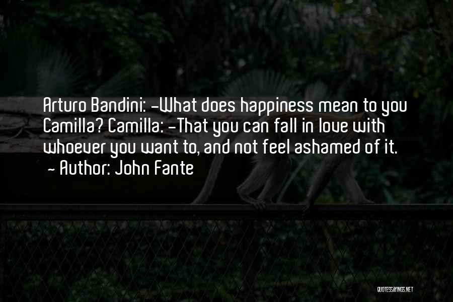 What Does Happiness Mean Quotes By John Fante