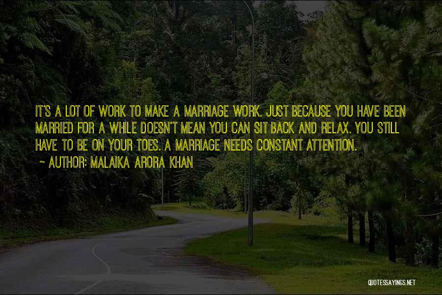 What Does Marriage Mean Quotes By Malaika Arora Khan