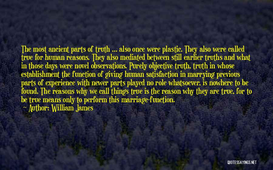 What Does Marriage Mean Quotes By William James