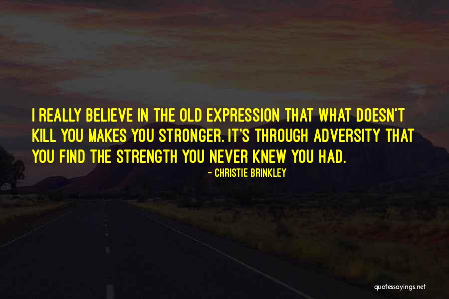What Doesn Kill You Quotes By Christie Brinkley What Doesn Kill You Quotes By Christie Brinkley