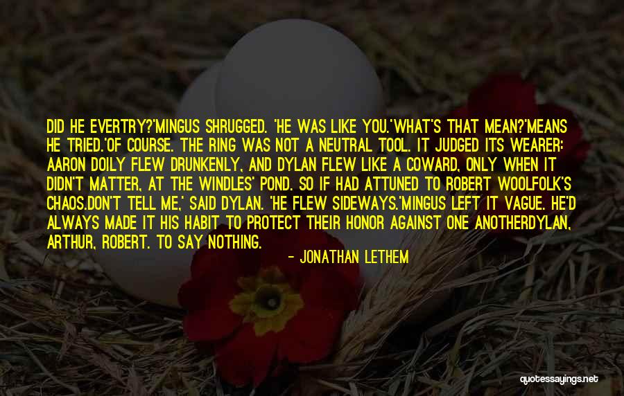 What Friendship Means Quotes By Jonathan Lethem