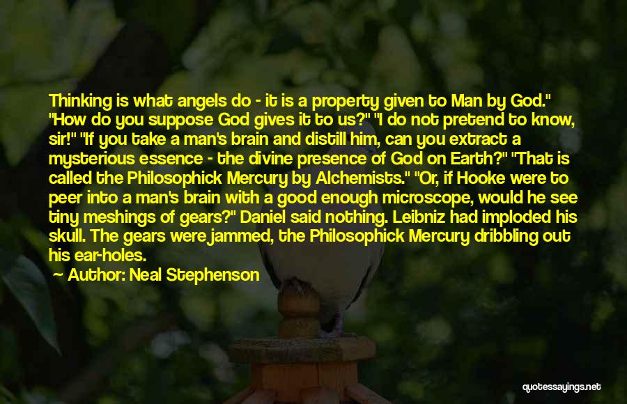 What God Gives Us Quotes By Neal Stephenson