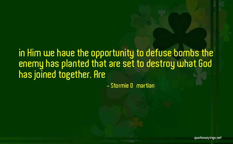 What God Joined Together Quotes By Stormie O'martian What God Joined Together Quotes By Stormie O'martian