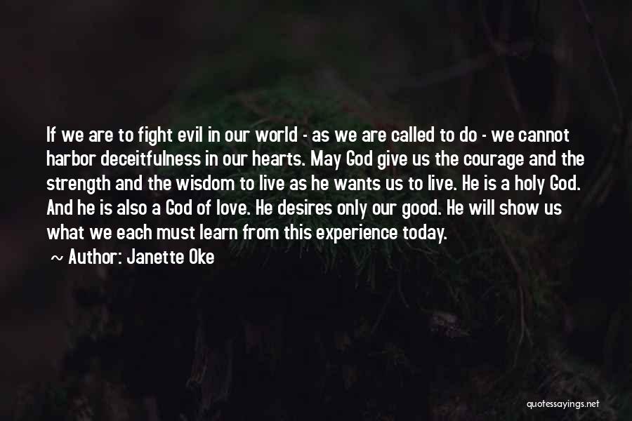 What God Wants Us To Do Quotes By Janette Oke