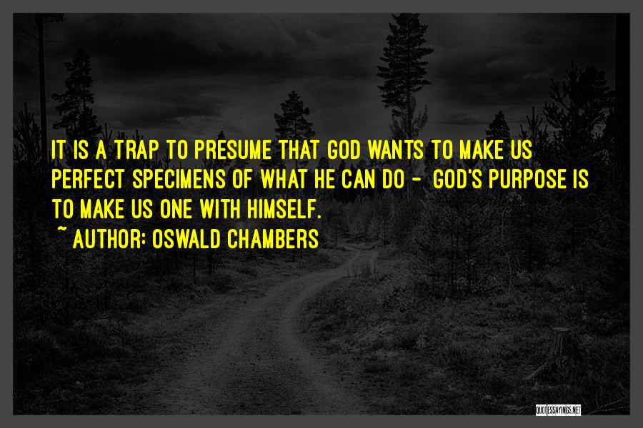 What God Wants Us To Do Quotes By Oswald Chambers