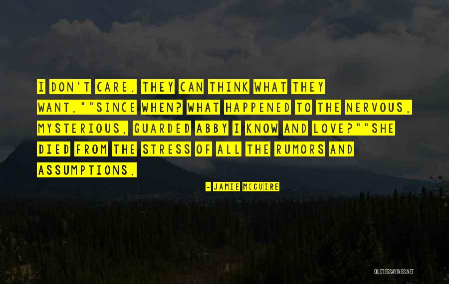 What Happened To Love Quotes By Jamie McGuire What Happened To Love Quotes By Jamie McGuire
