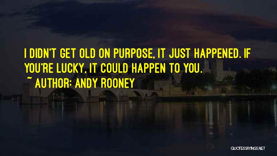 What Happened To The Old Us Quotes By Andy Rooney