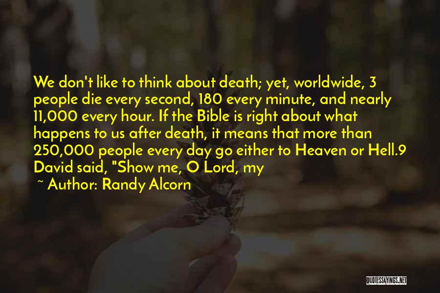 What Happens After Death Quotes By Randy Alcorn