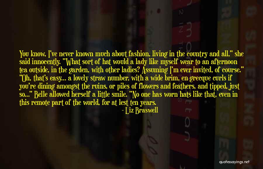 What Hats Quotes By Liz Braswell What Hats Quotes By Liz Braswell