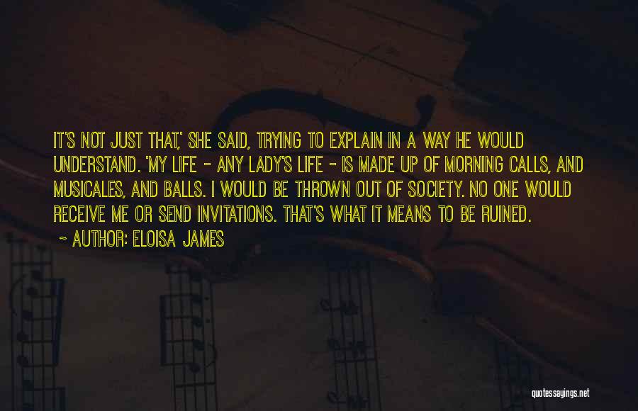What He Means To Me Quotes By Eloisa James