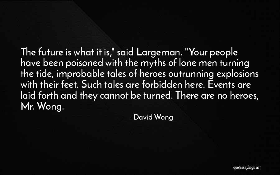 What Heroes Are Quotes By David Wong