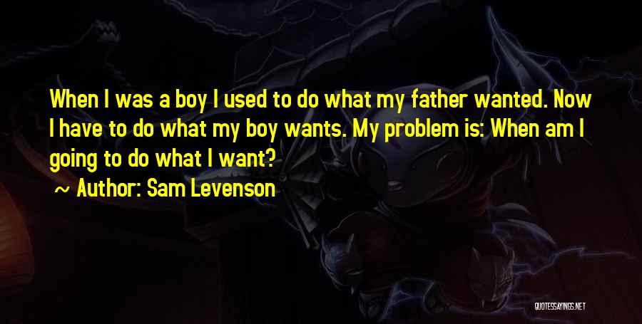 What I Am Now Quotes By Sam Levenson