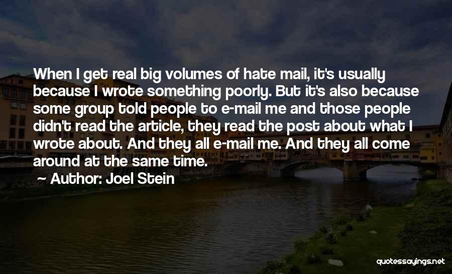 What I Post Quotes By Joel Stein