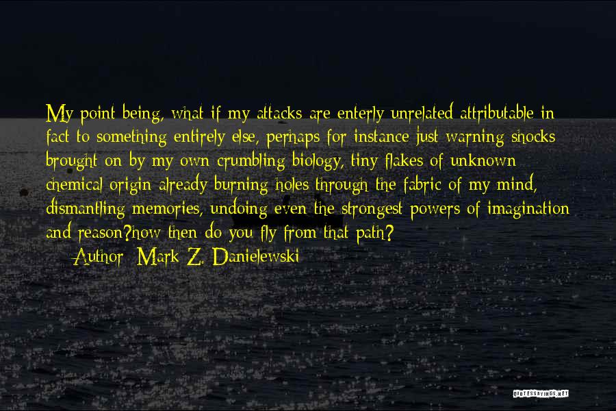 What If You Fly Quotes By Mark Z. Danielewski