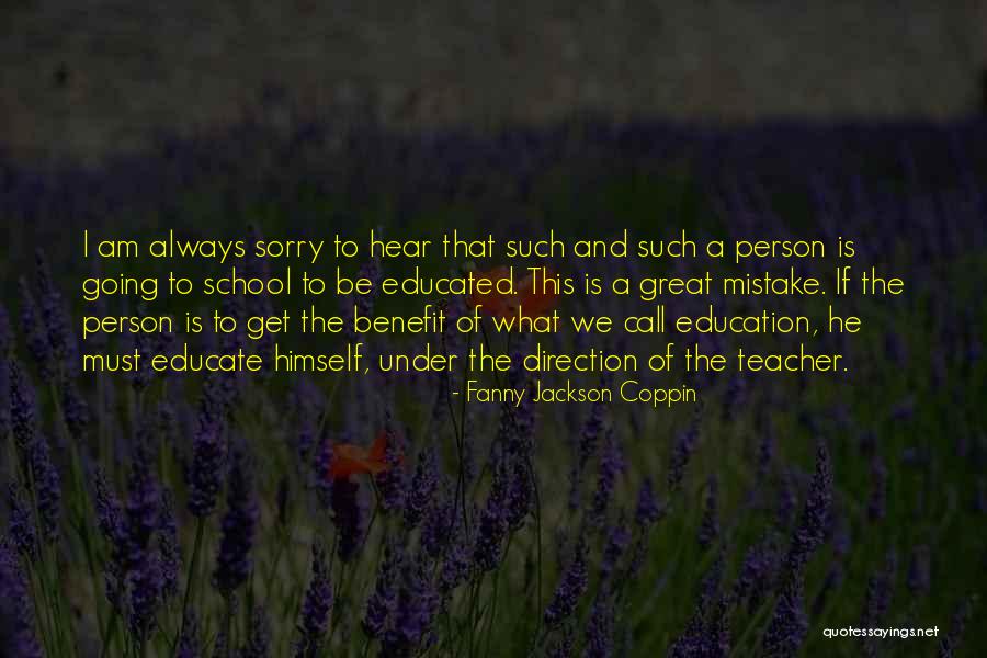 What Is A Teacher Quotes By Fanny Jackson Coppin What Is A Teacher Quotes By Fanny Jackson Coppin