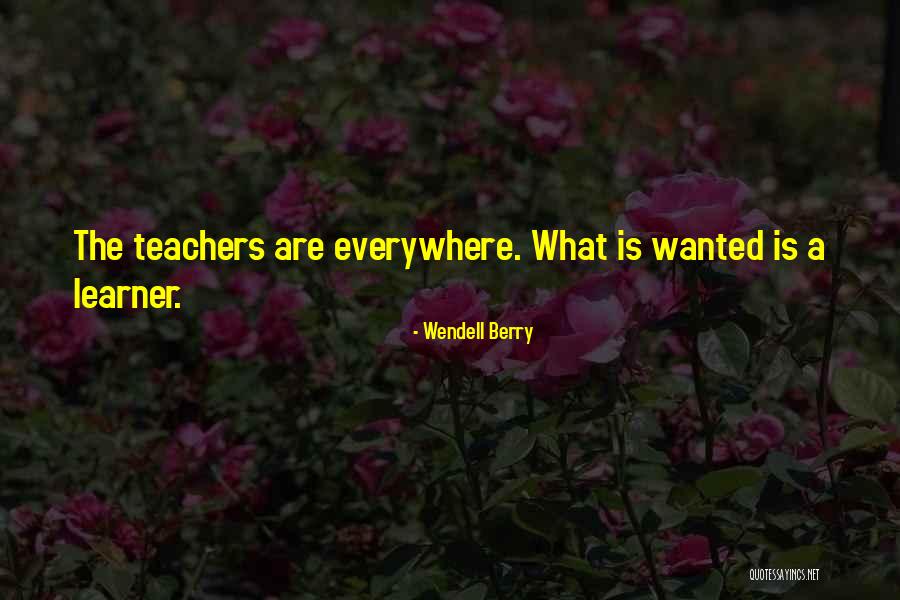 What Is A Teacher Quotes By Wendell Berry What Is A Teacher Quotes By Wendell Berry