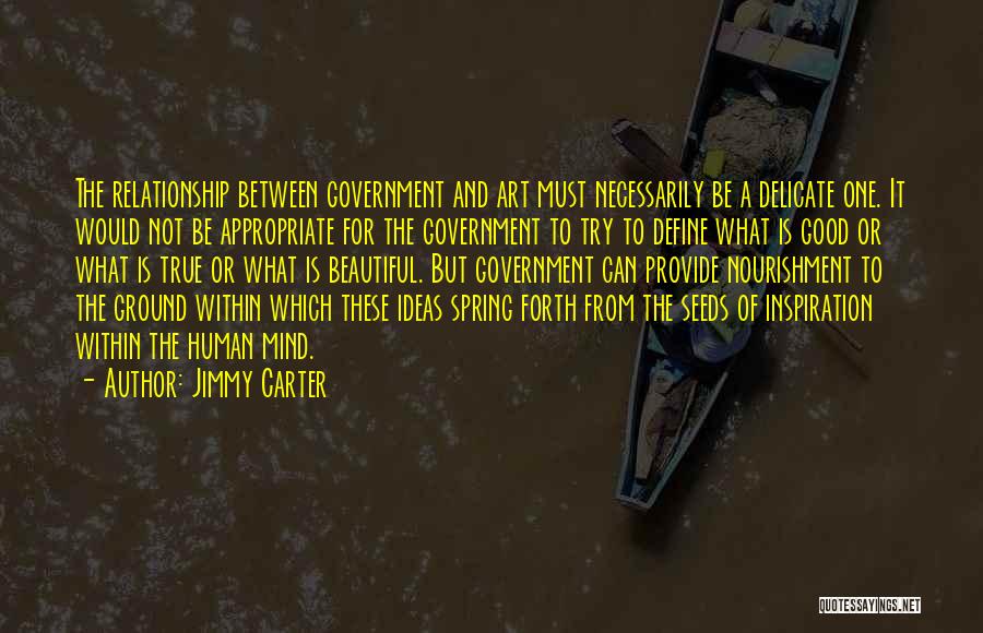 What Is A True Relationship Quotes By Jimmy Carter