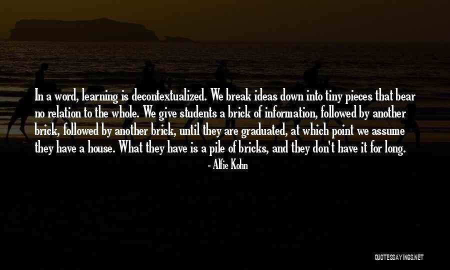 What Is Another Word For Quotes By Alfie Kohn