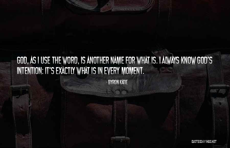 What Is Another Word For Quotes By Byron Katie