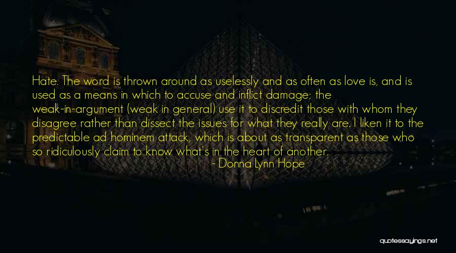 What Is Another Word For Quotes By Donna Lynn Hope