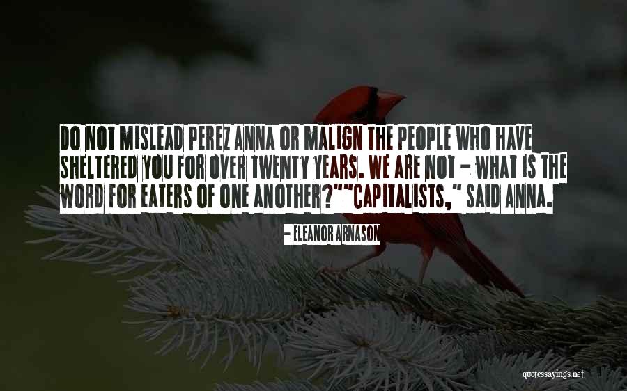 What Is Another Word For Quotes By Eleanor Arnason