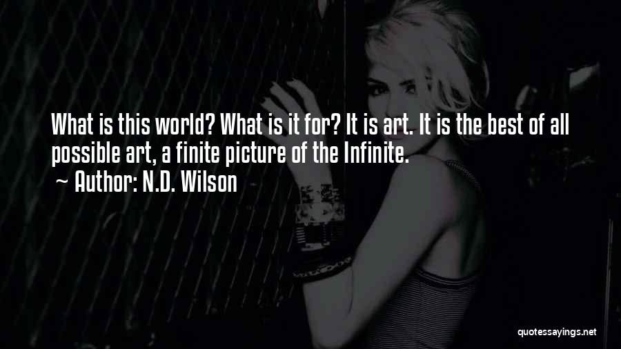 What Is Art Best Quotes By N.D. Wilson