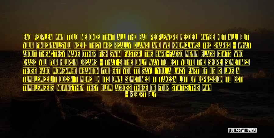 What Is Depression Like Quotes By Robert Bly What Is Depression Like Quotes By Robert Bly