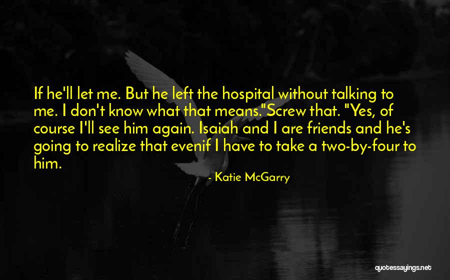 What Is Friendship Means Quotes By Katie McGarry