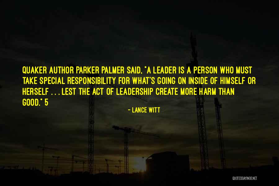 What Is Good Leadership Quotes By Lance Witt