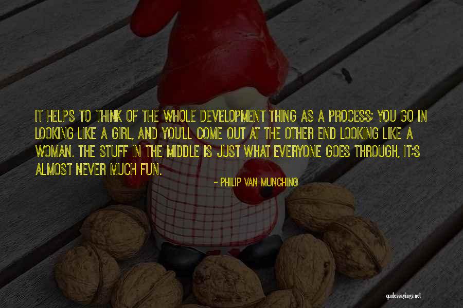 What Is Growing Up Quotes By Philip Van Munching