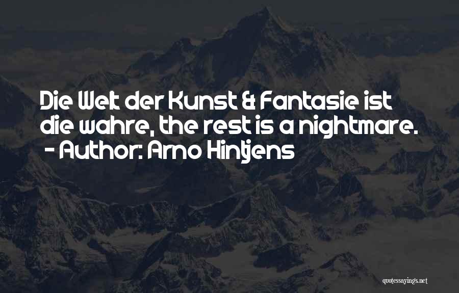 What Is Kunst Quotes By Arno Hintjens