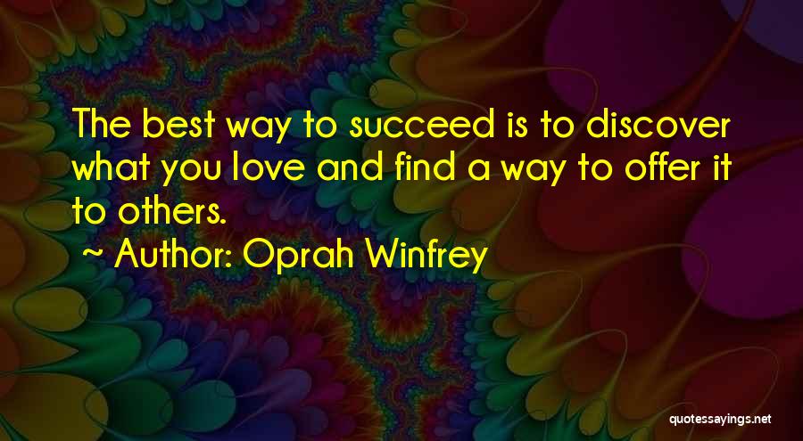 What Is Love Best Quotes By Oprah Winfrey