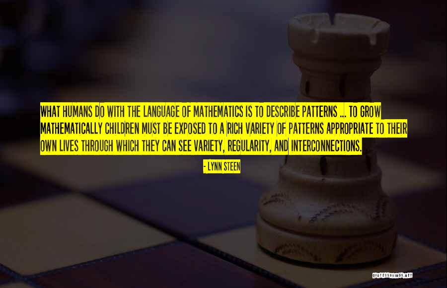What Is Math Quotes By Lynn Steen What Is Math Quotes By Lynn Steen
