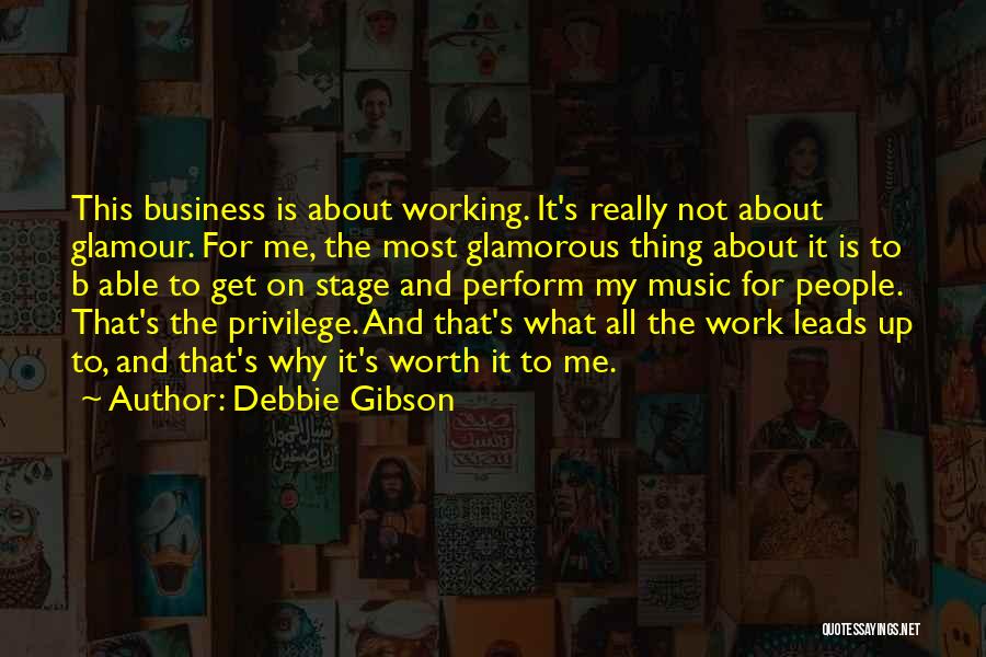 What Is My Worth Quotes By Debbie Gibson