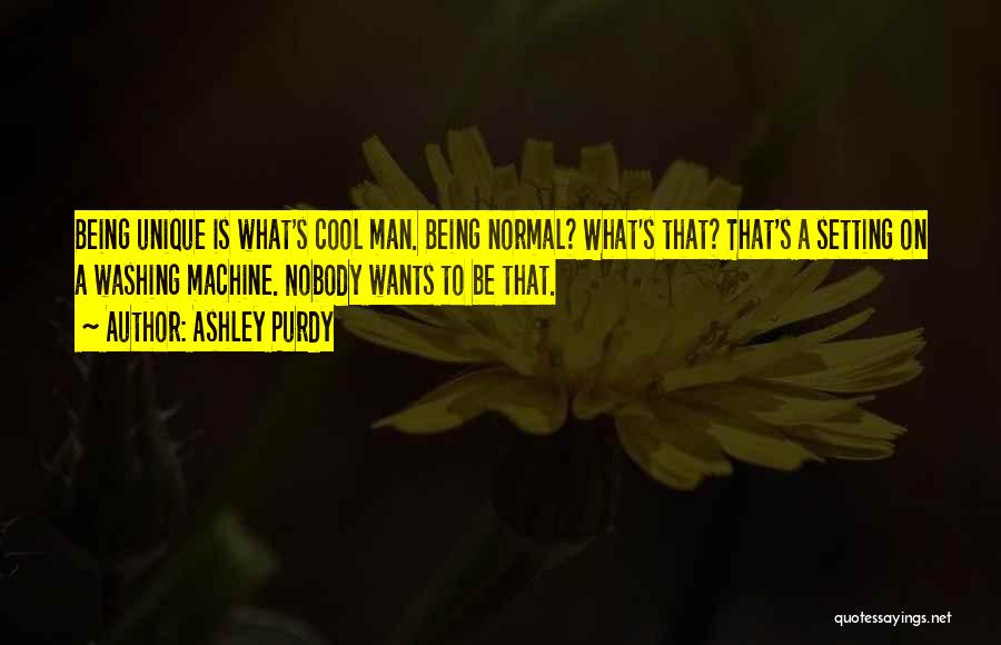 What Is Normal Funny Quotes By Ashley Purdy