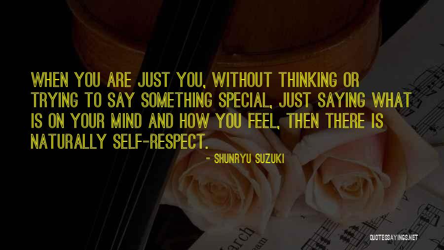 What Is Self Respect Quotes By Shunryu Suzuki What Is Self Respect Quotes By Shunryu Suzuki