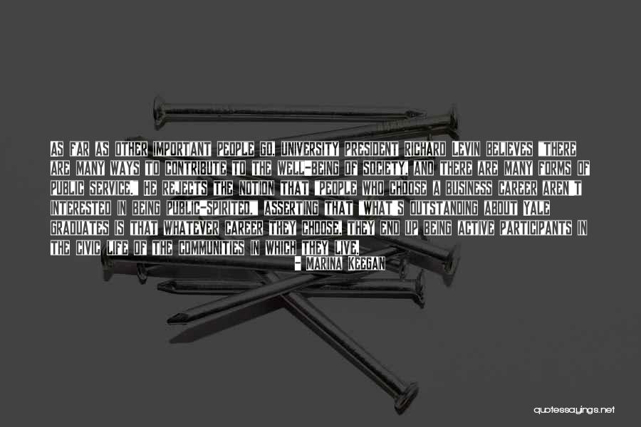 What Is Society Quotes By Marina Keegan